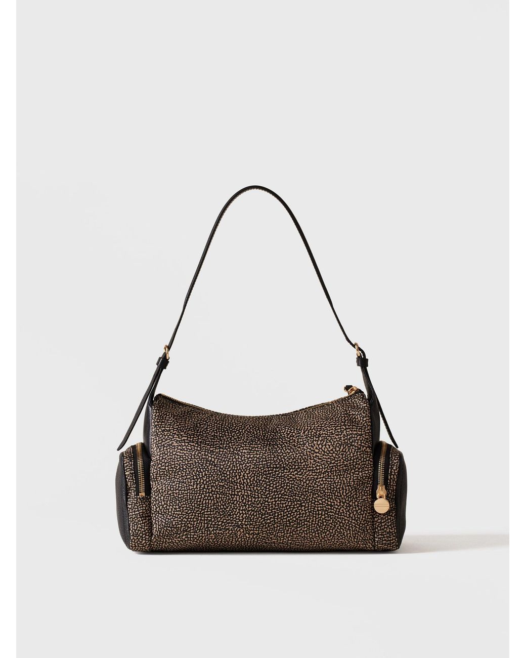 Poche Borsa Hobo Medium di Borbonese in Natural