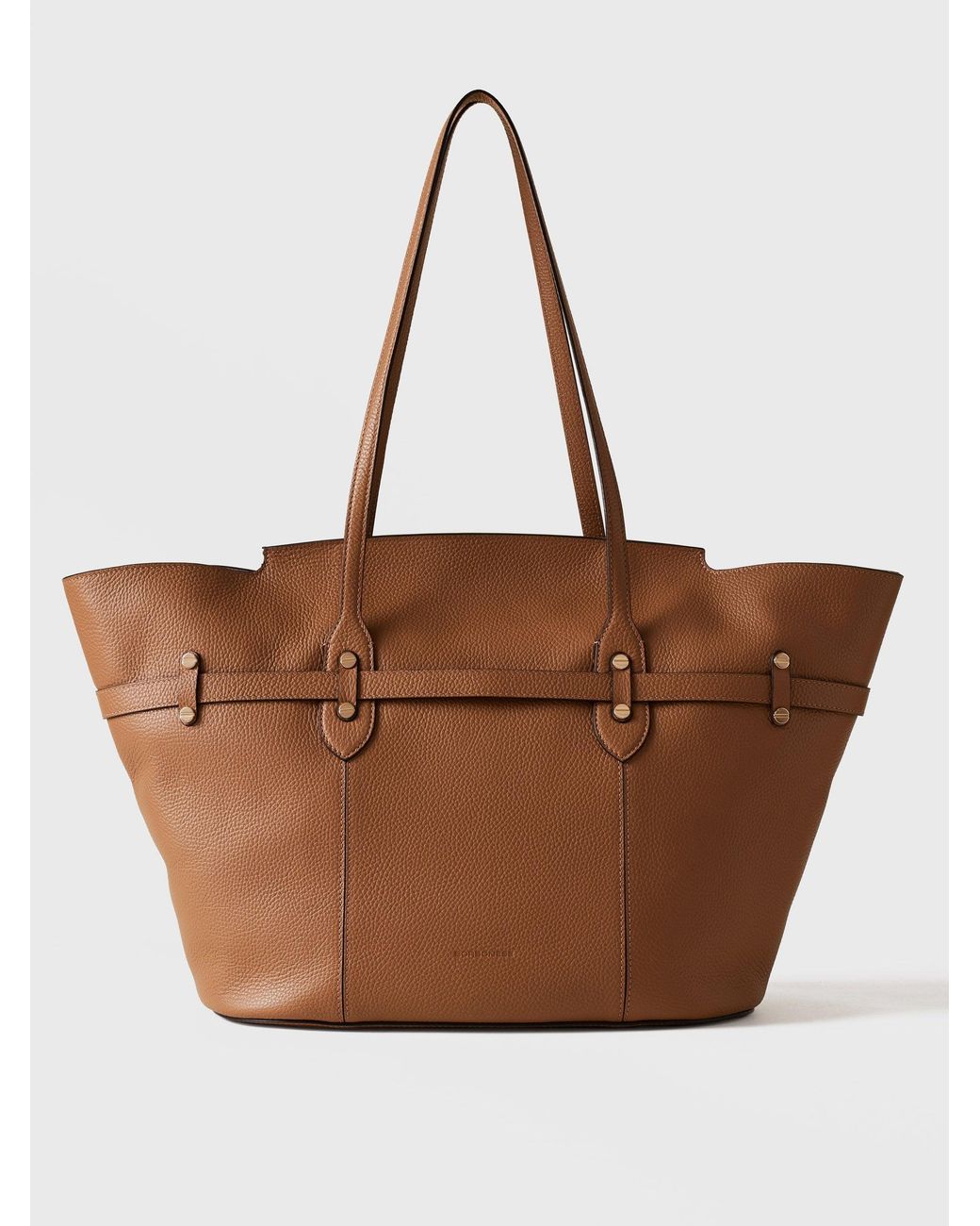 Premiere Borsa Shopping Large di Borbonese in Brown