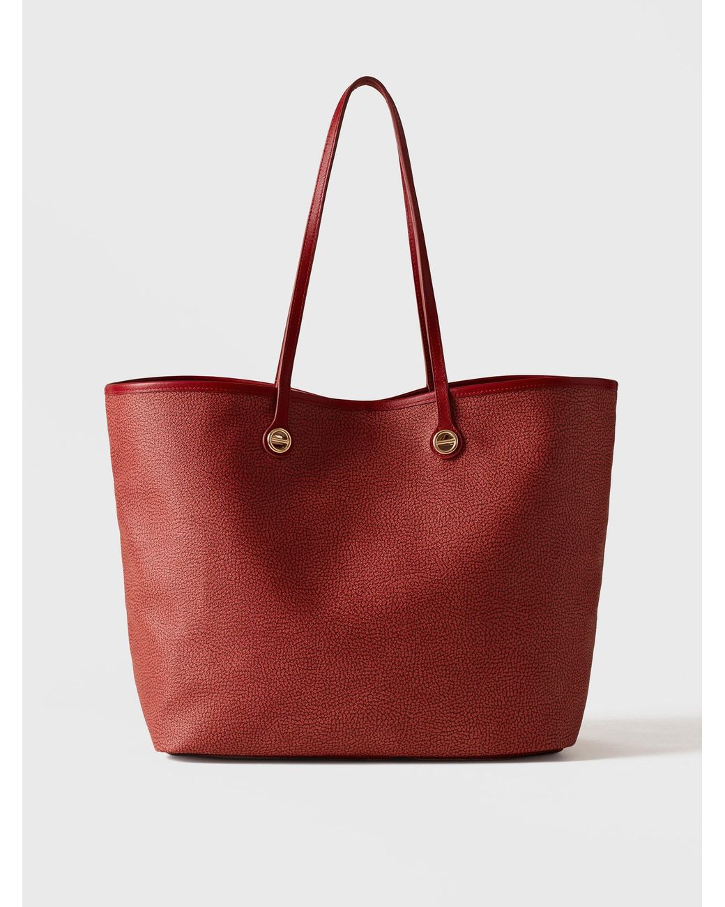 Flight Borsa Shopping Large di Borbonese in Red