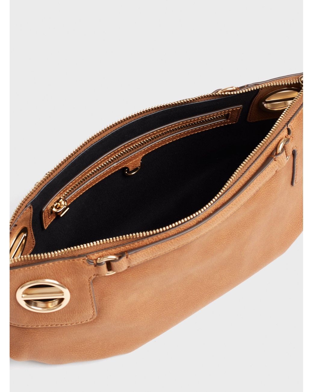 London Tracolla Small di Borbonese in Brown