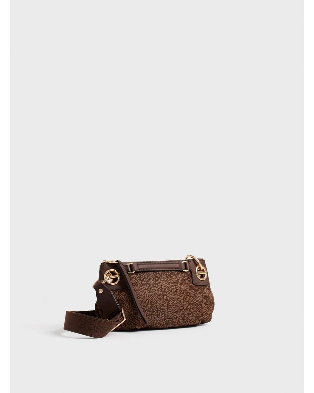 London Borsa Mini di Borbonese in Brown