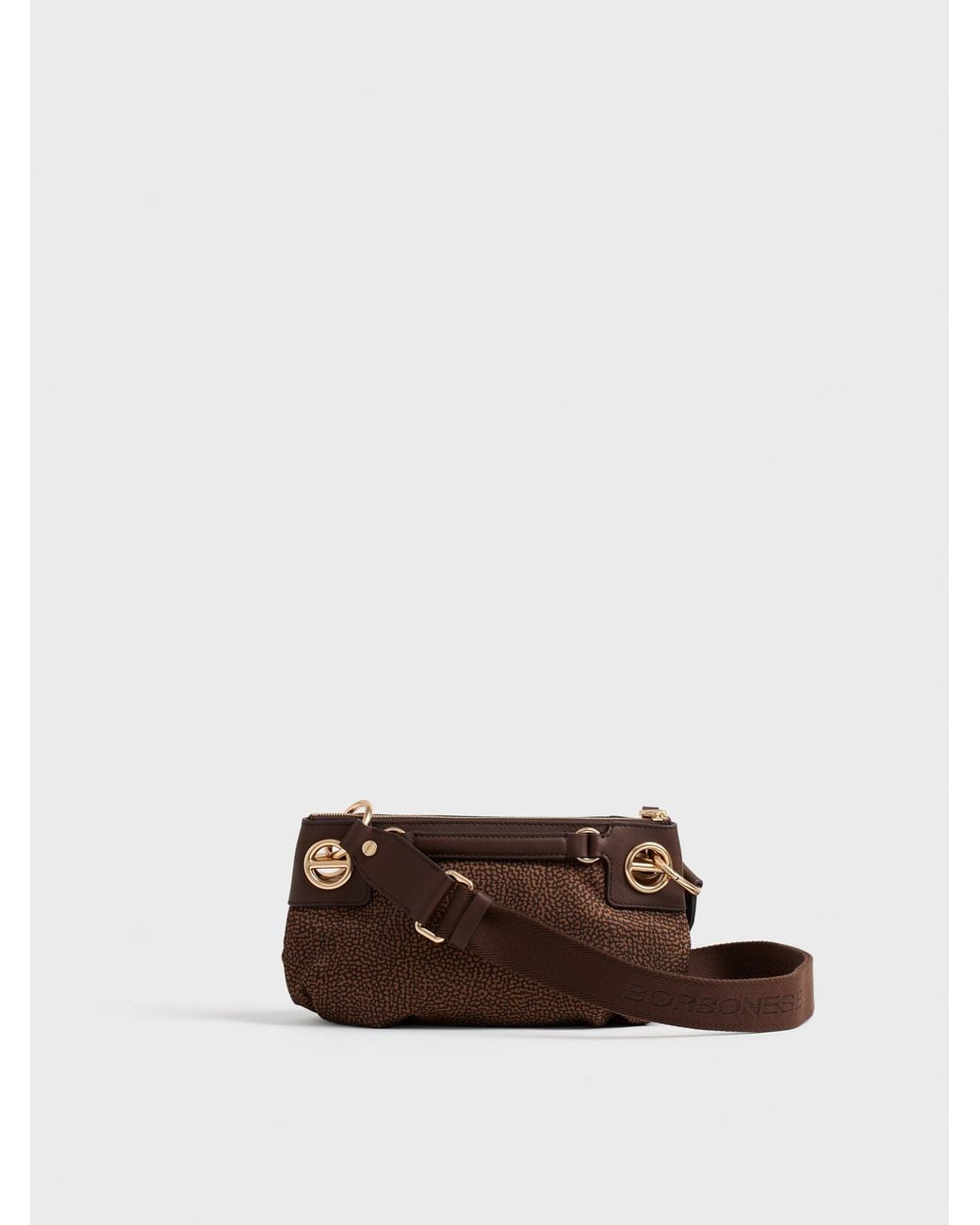 London Borsa Mini di Borbonese in Brown