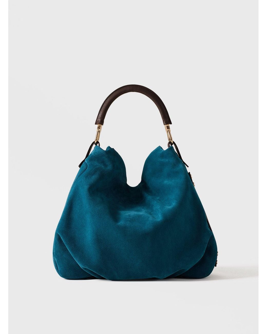 Bice Borsa Hobo Medium di Borbonese in Blue