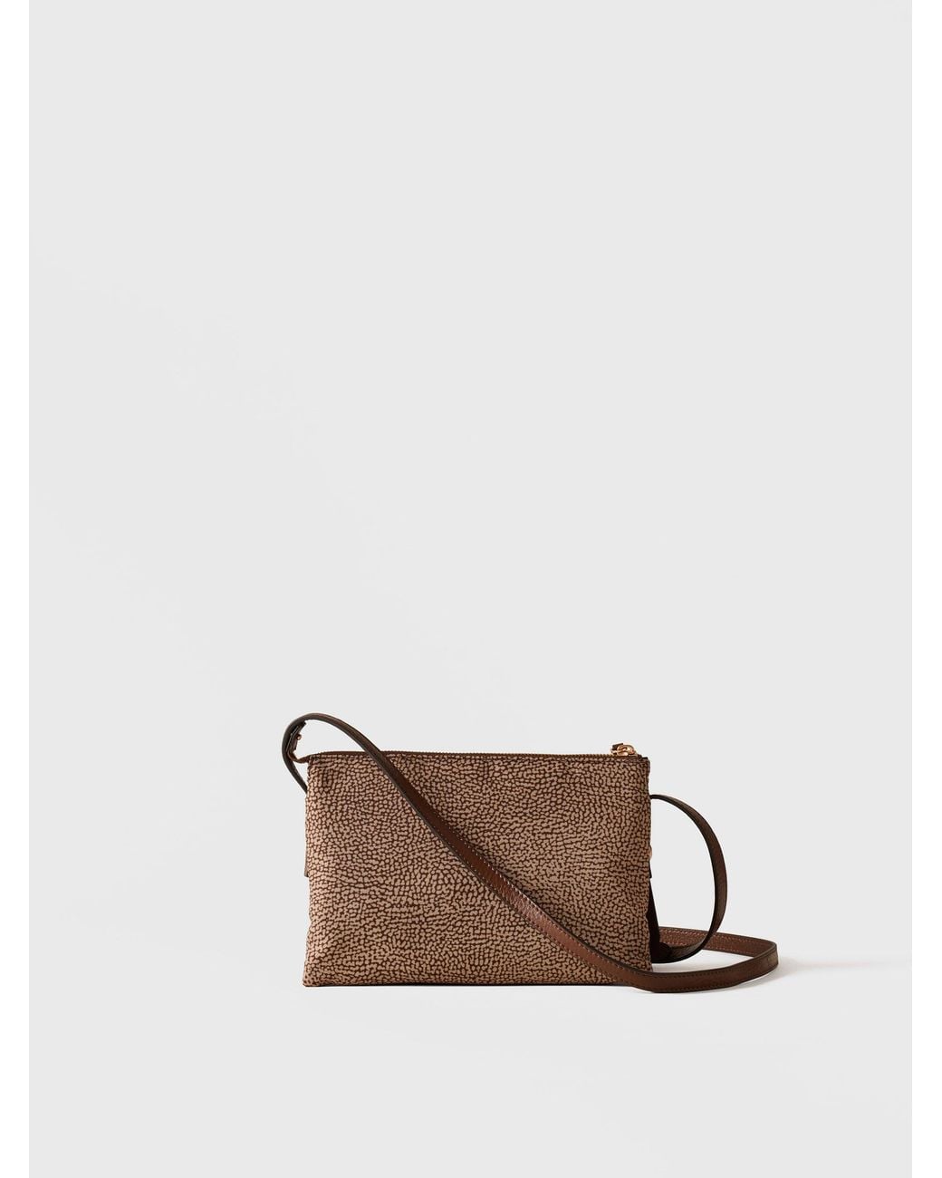 Poche Crossover Small di Borbonese in Brown