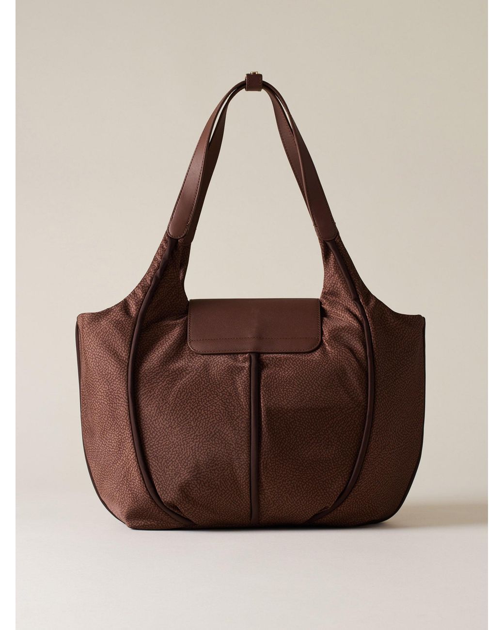 Cottage Borsa Shopping Large di Borbonese in Brown
