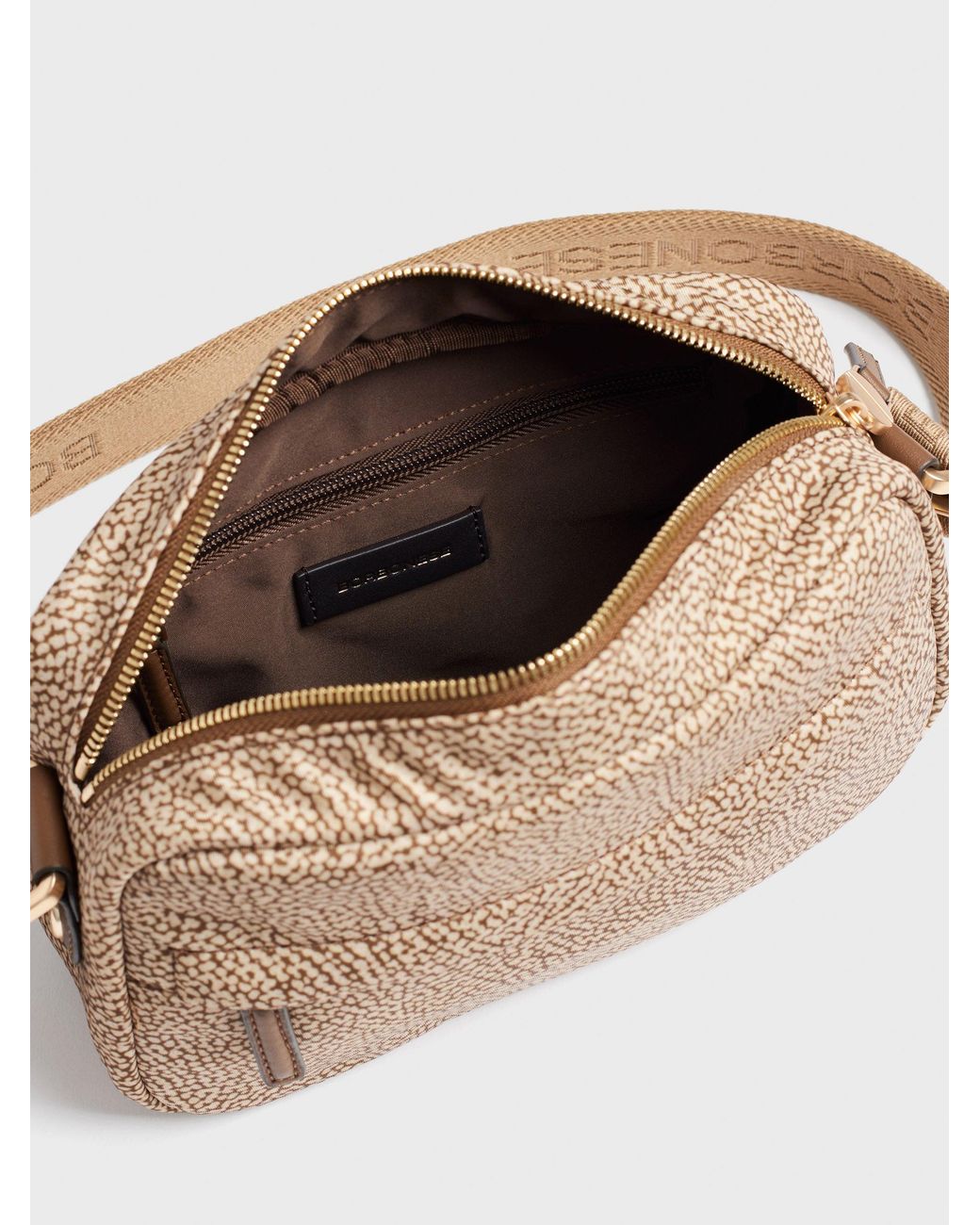 B-Club Camera Case Small di Borbonese in Natural