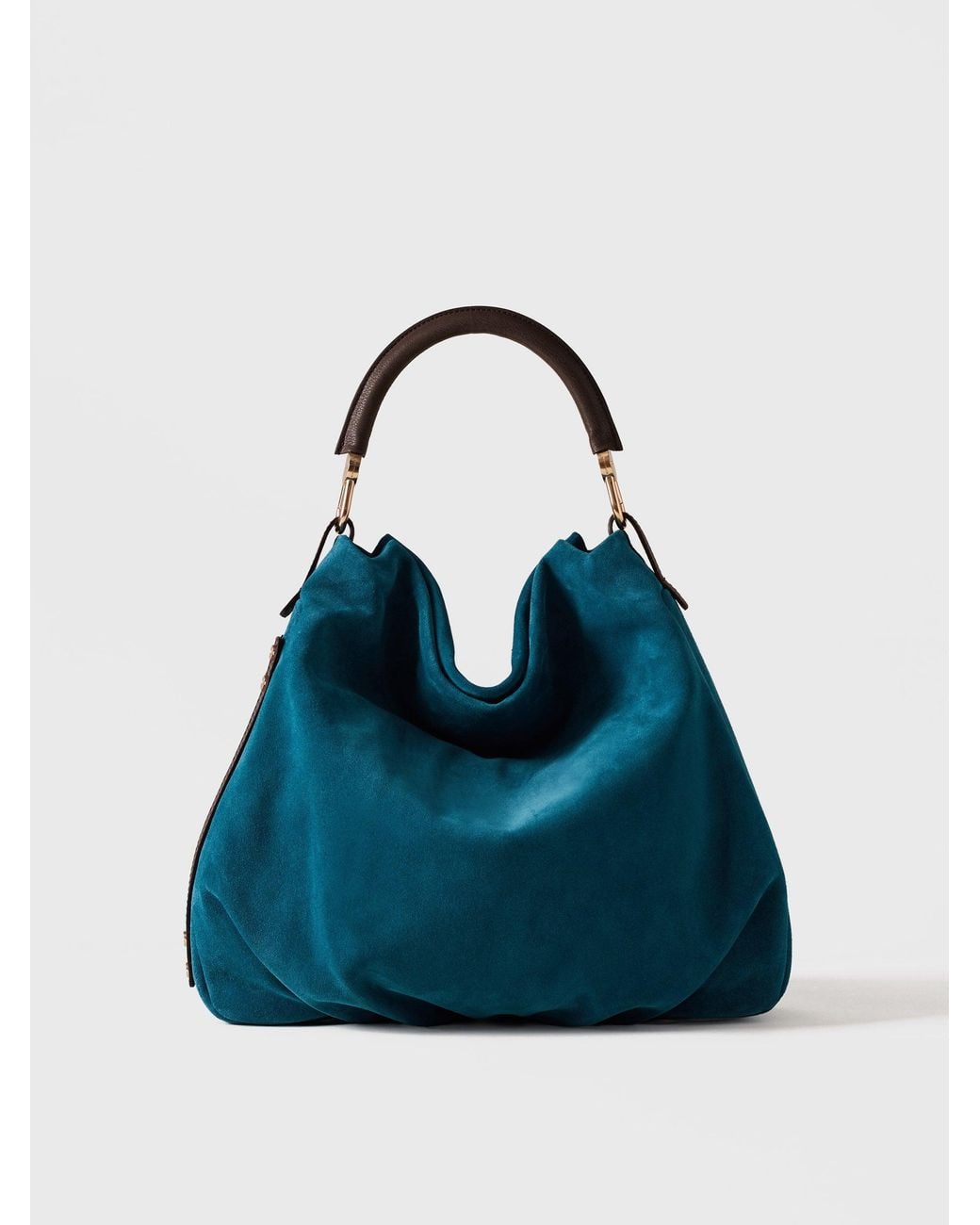 Bice Borsa Hobo Medium di Borbonese in Blue