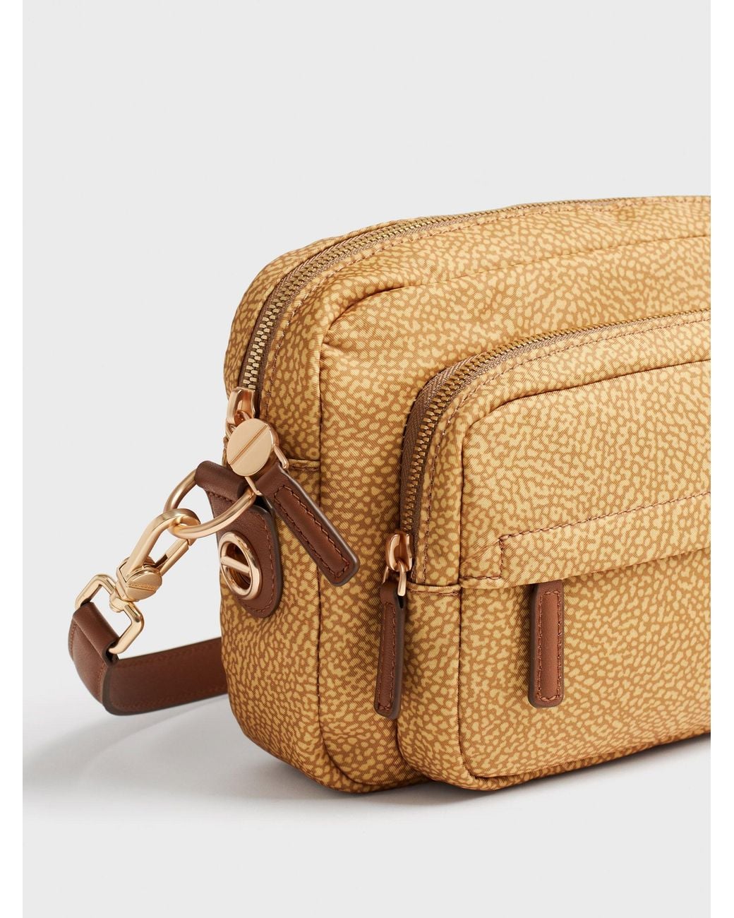 B-Club Camera Case Small di Borbonese in Natural