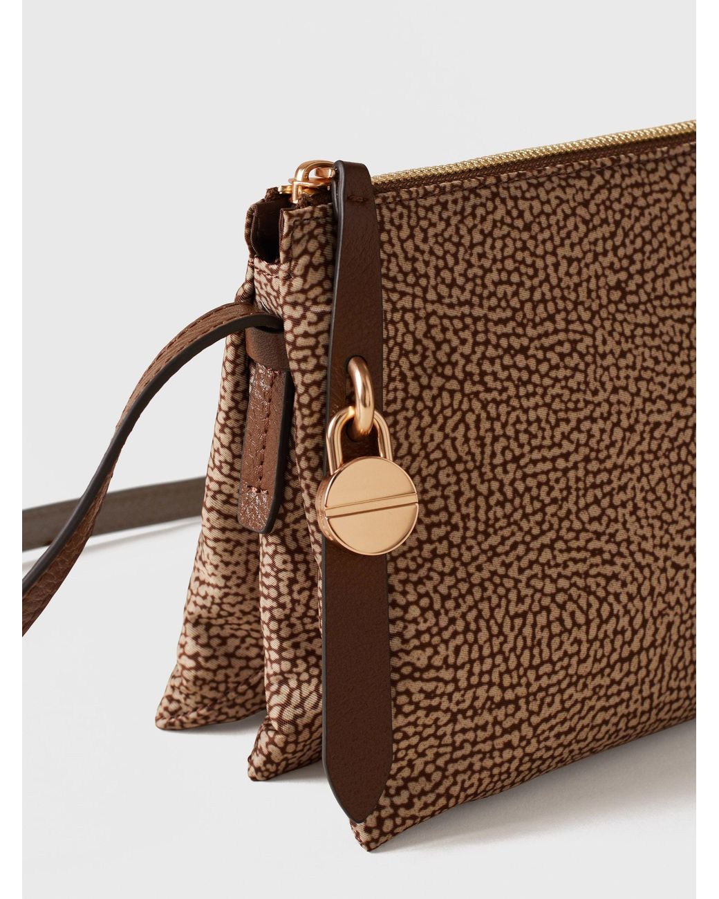 Poche Crossover Small di Borbonese in Brown