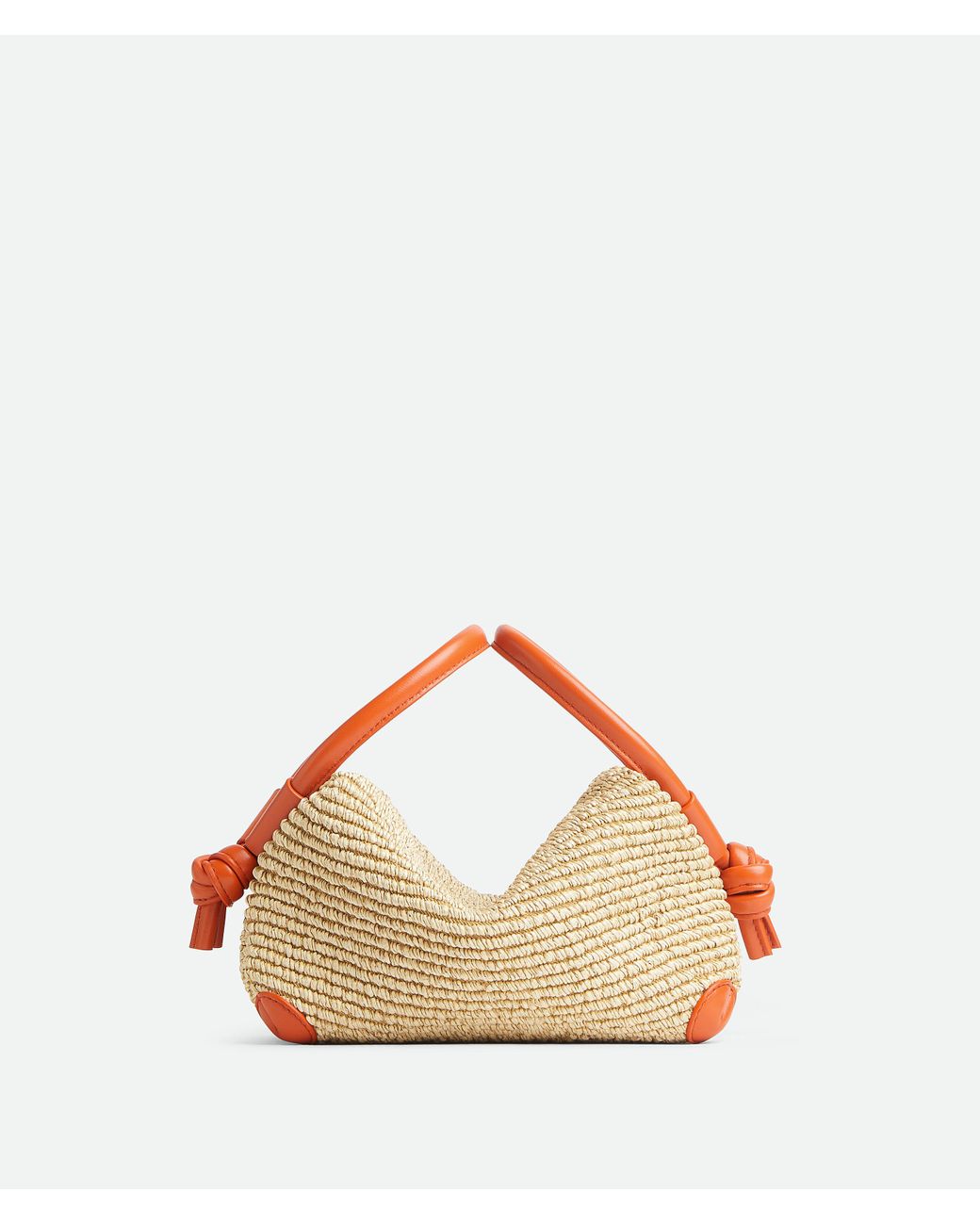 Bottega Veneta Loop Top Handle in Brown | Lyst