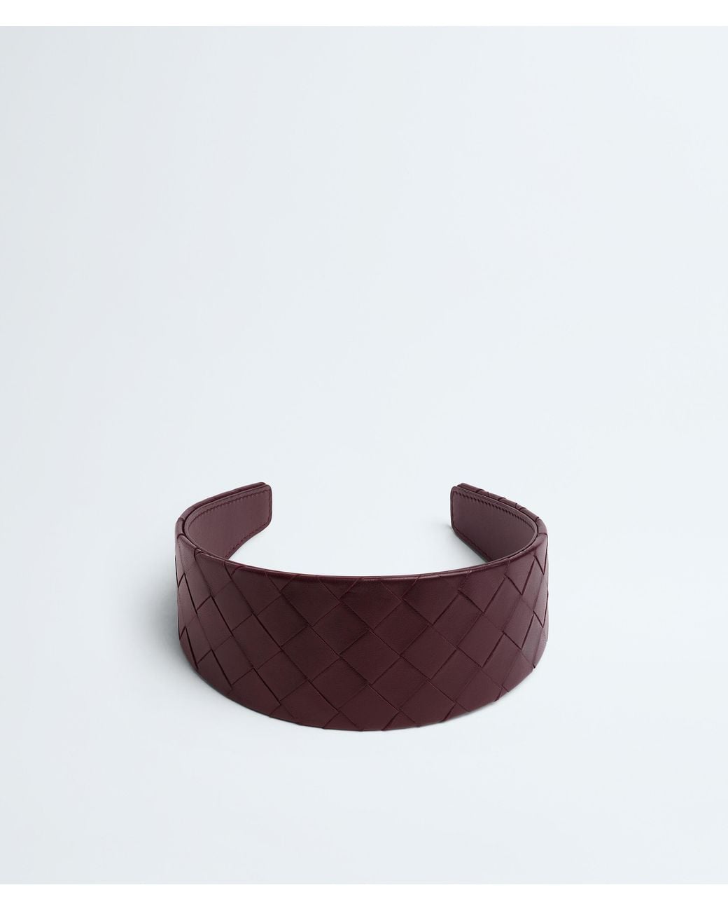 Bottega Veneta Brown Intrecciato Headband