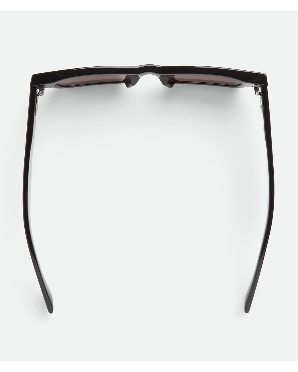 Bottega Veneta Black Dizzy Square Sunglasses