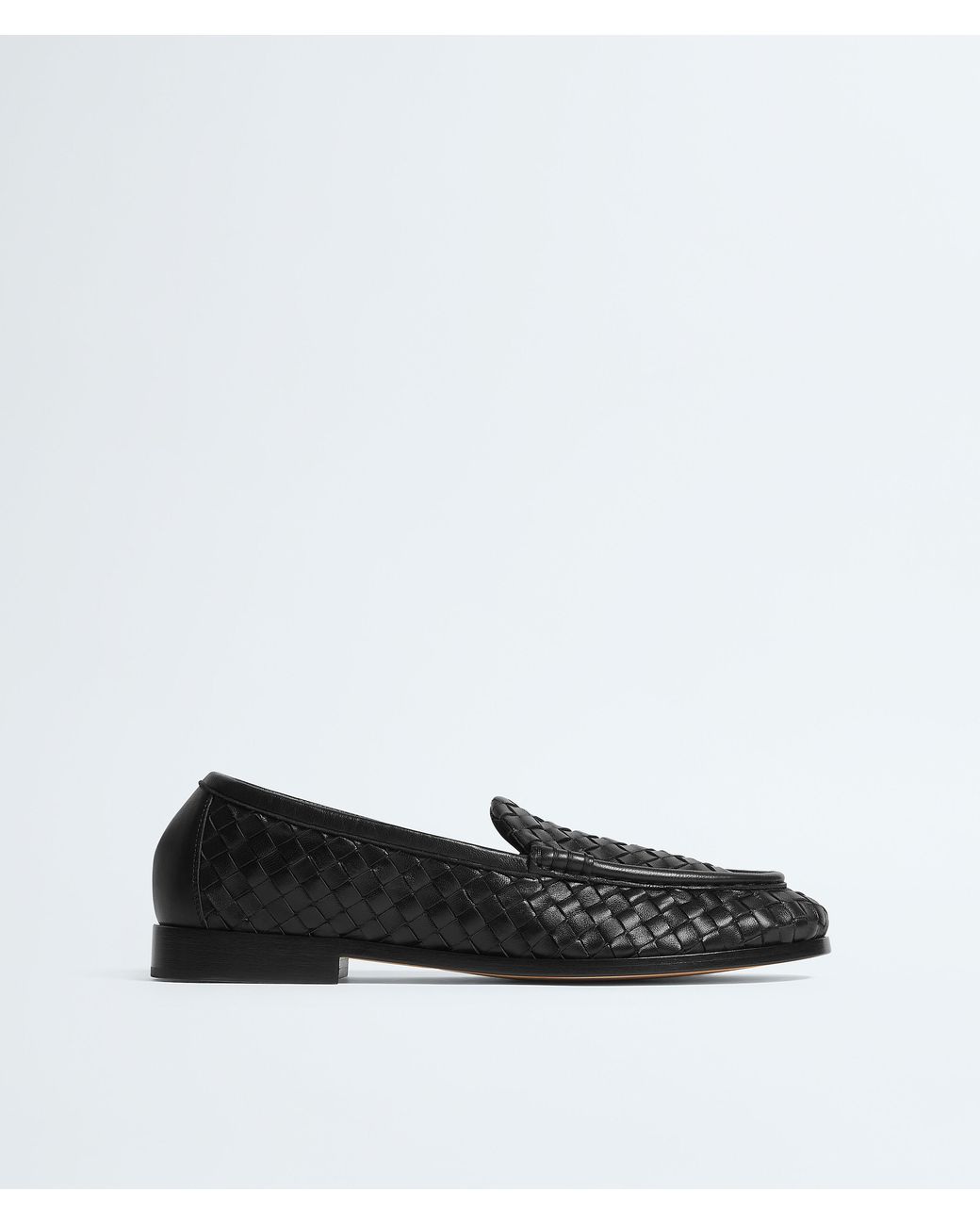 Bottega Veneta Black Silenzio Loafer