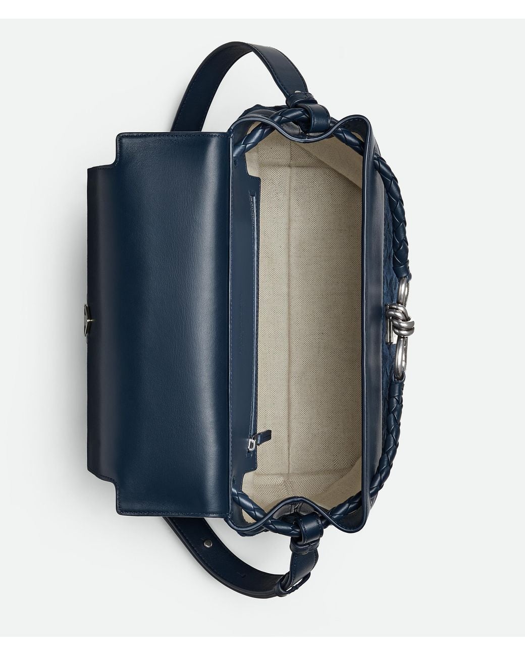 bottega-veneta-small-andiamo-messenger-in-blue-for-men-lyst
