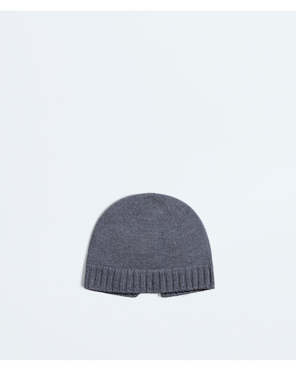Bottega Veneta Blue Wool Knit Beanie for men