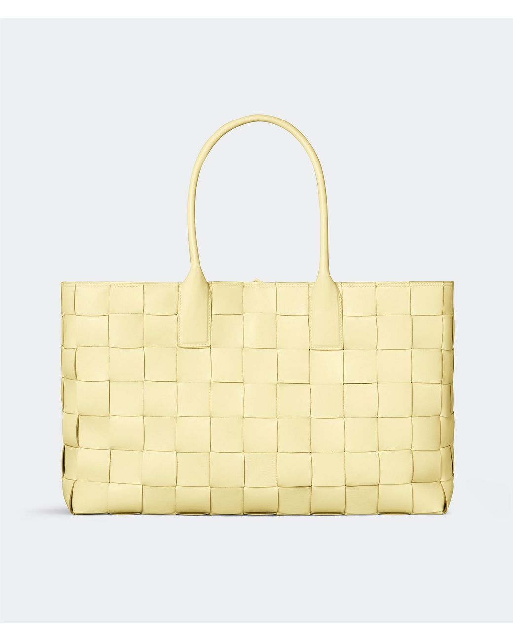 Bottega Veneta Yellow Maxi Intreccio Tote
