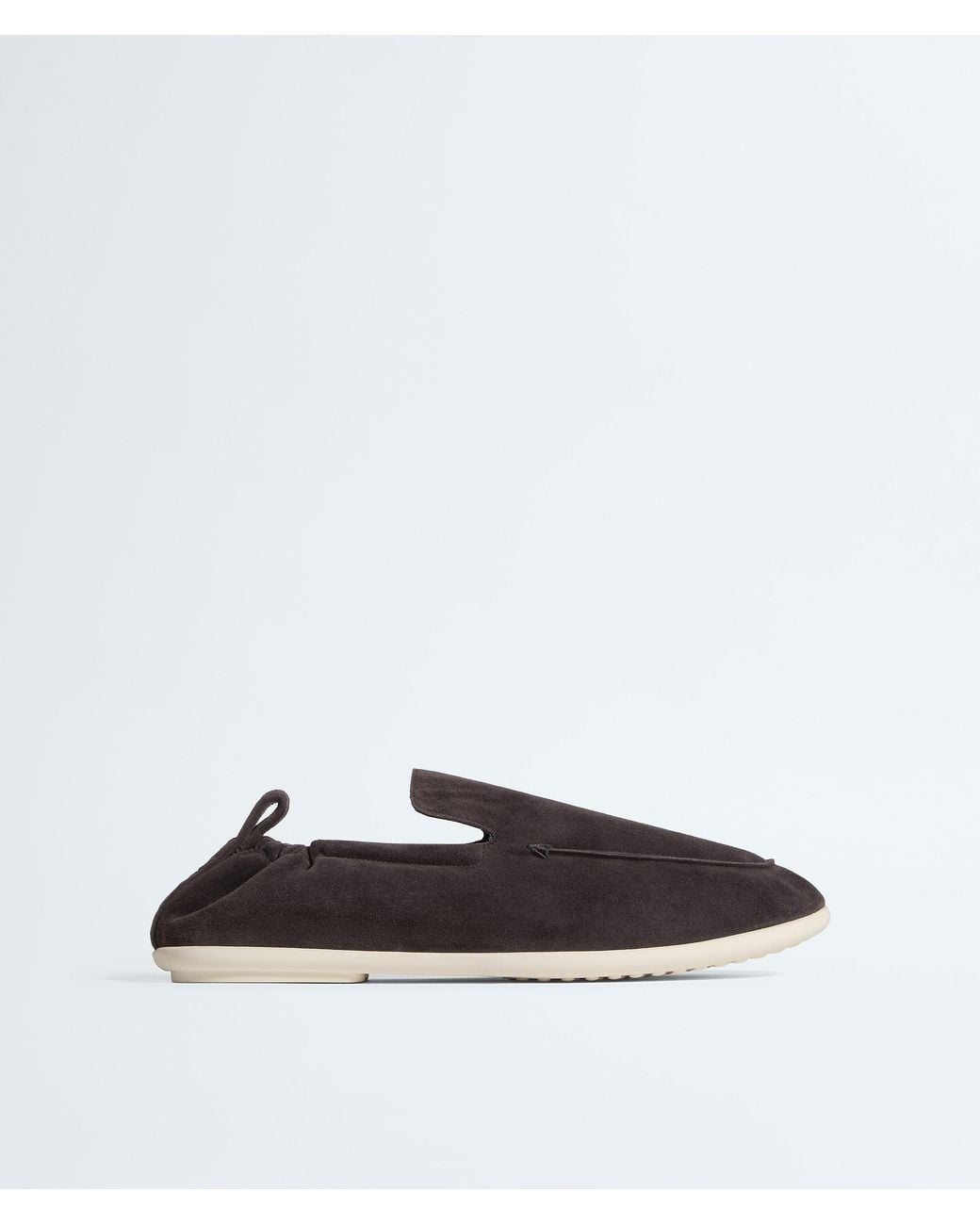 Bottega Veneta White Dawson Suede Loafers for men