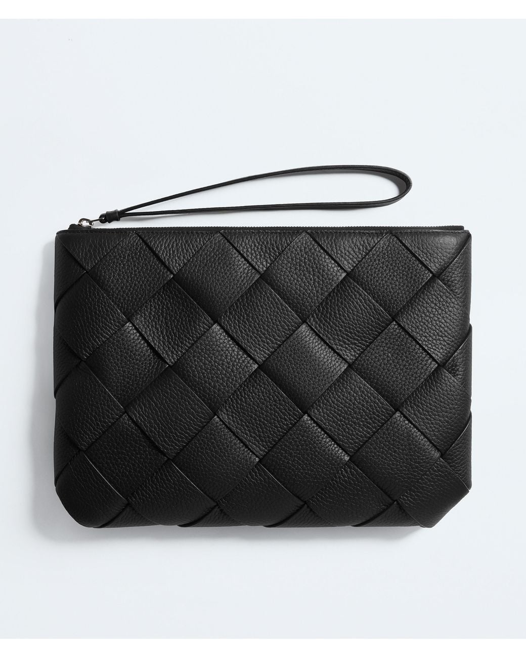 Bottega Veneta Black Diago Large Pouch for men