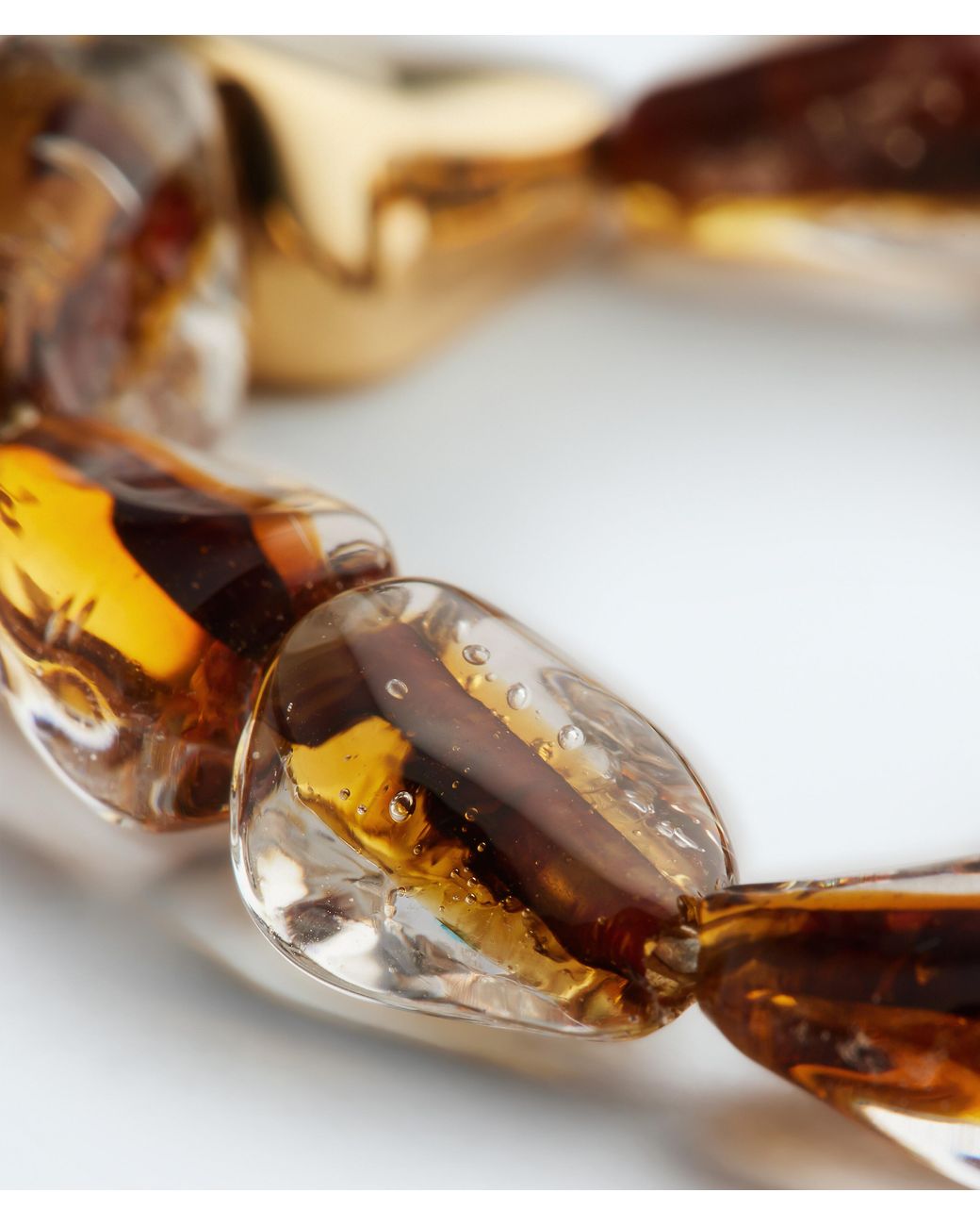 Bottega Veneta White Prisma Armband