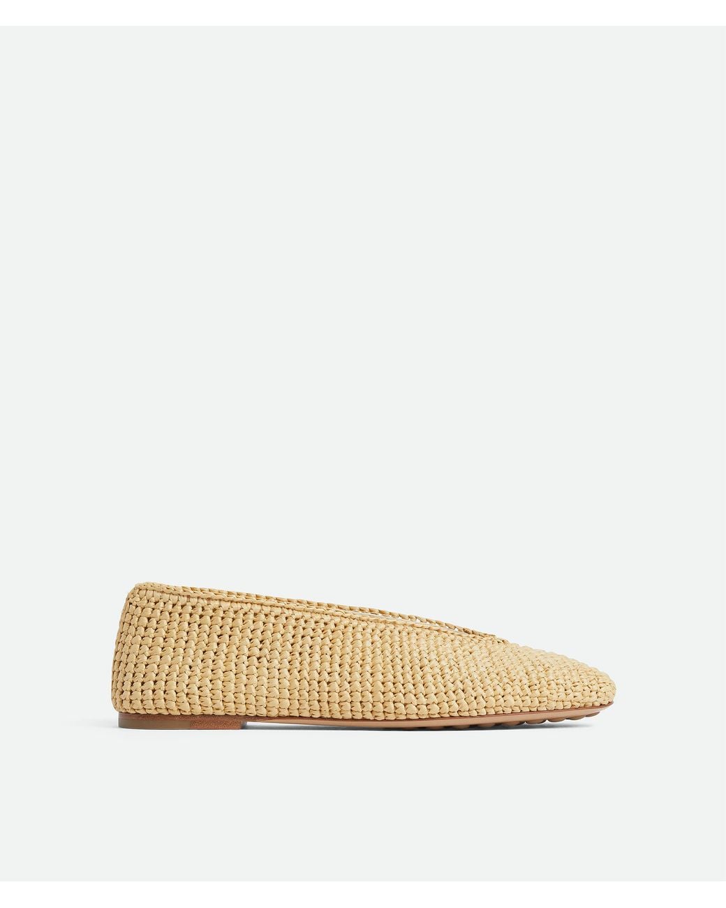 Bottega Veneta Natural Rosa Ballerina