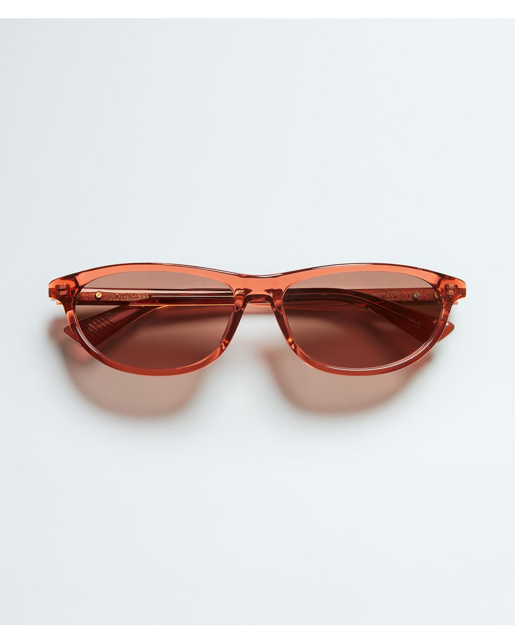 Bottega Veneta Brown Classic Rectangular Sunglasses