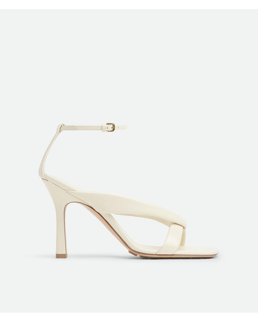 Bottega Veneta Natural Riva Strap Sandal