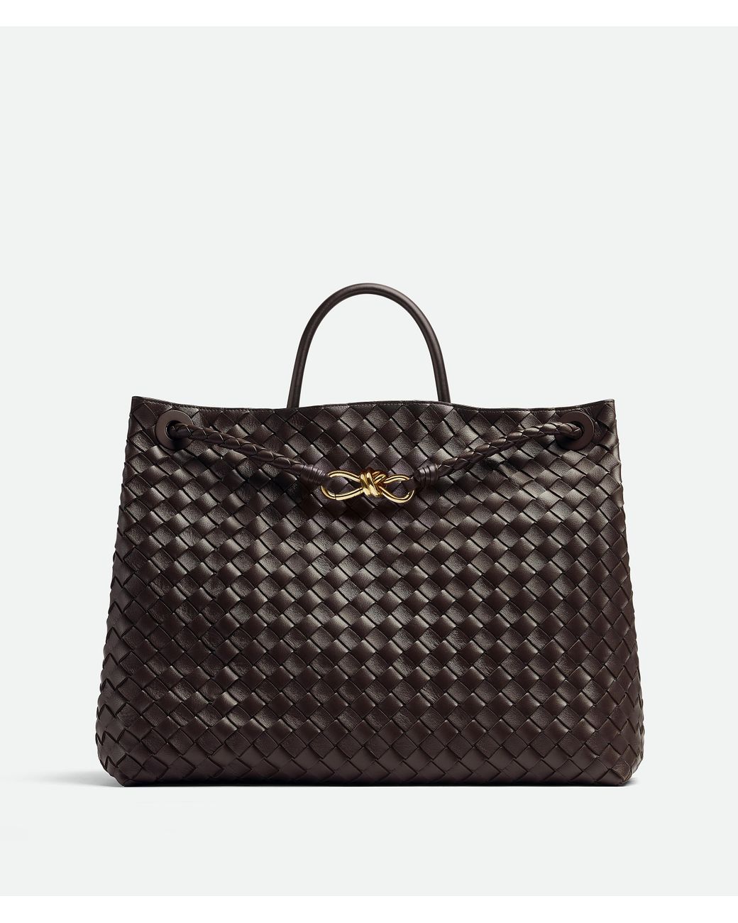 Bottega Veneta Large Andiamo In Black | Lyst