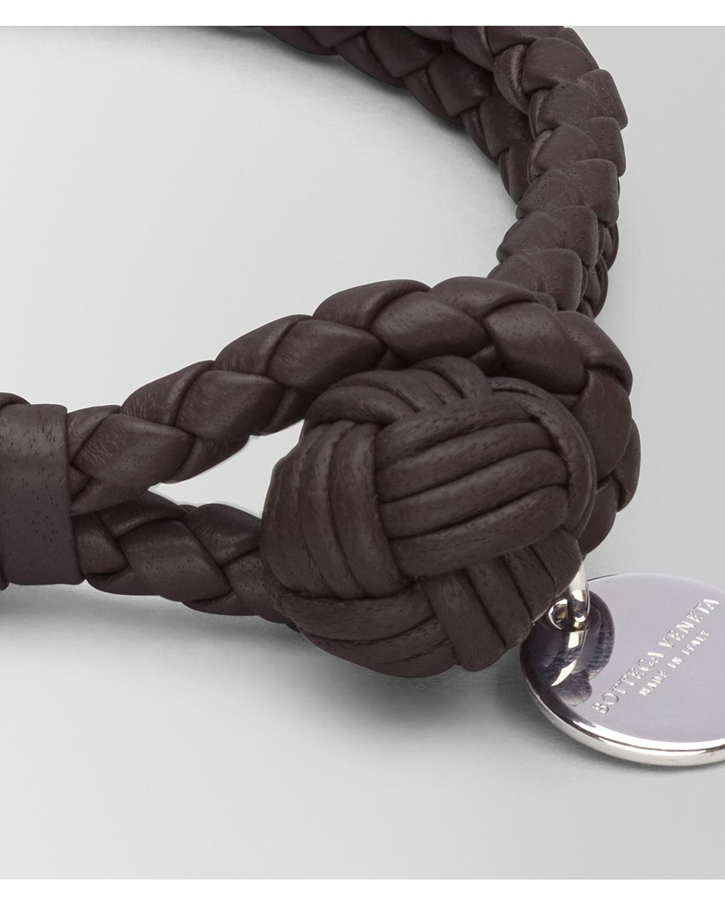 Bottega Veneta Leather Intrecciato Bracelet