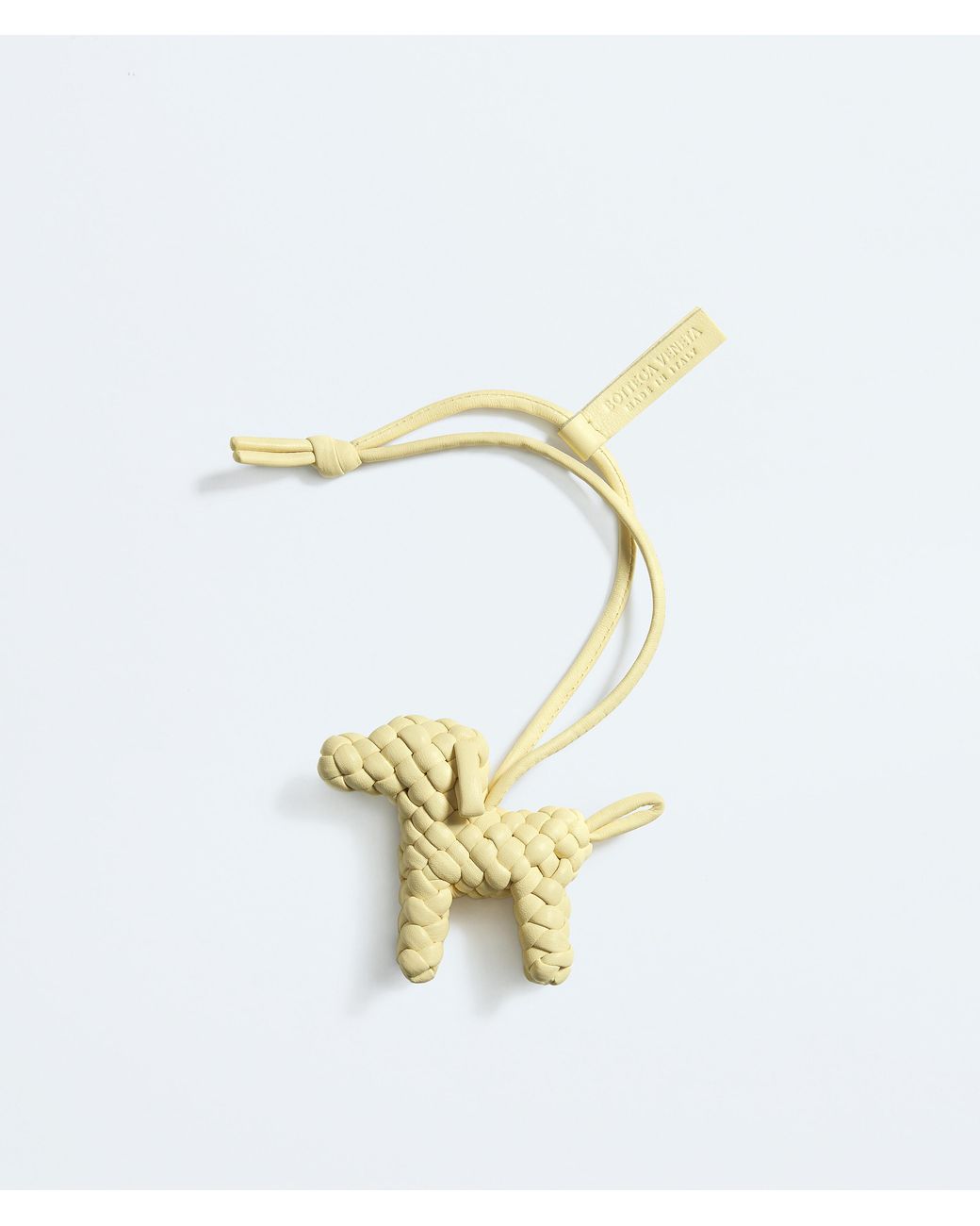 Bottega Veneta Metallic Dog Charm for men