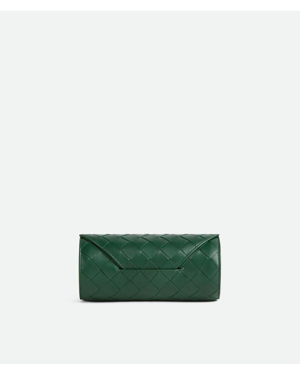Bottega Veneta Green Intrecciato Perfume Case