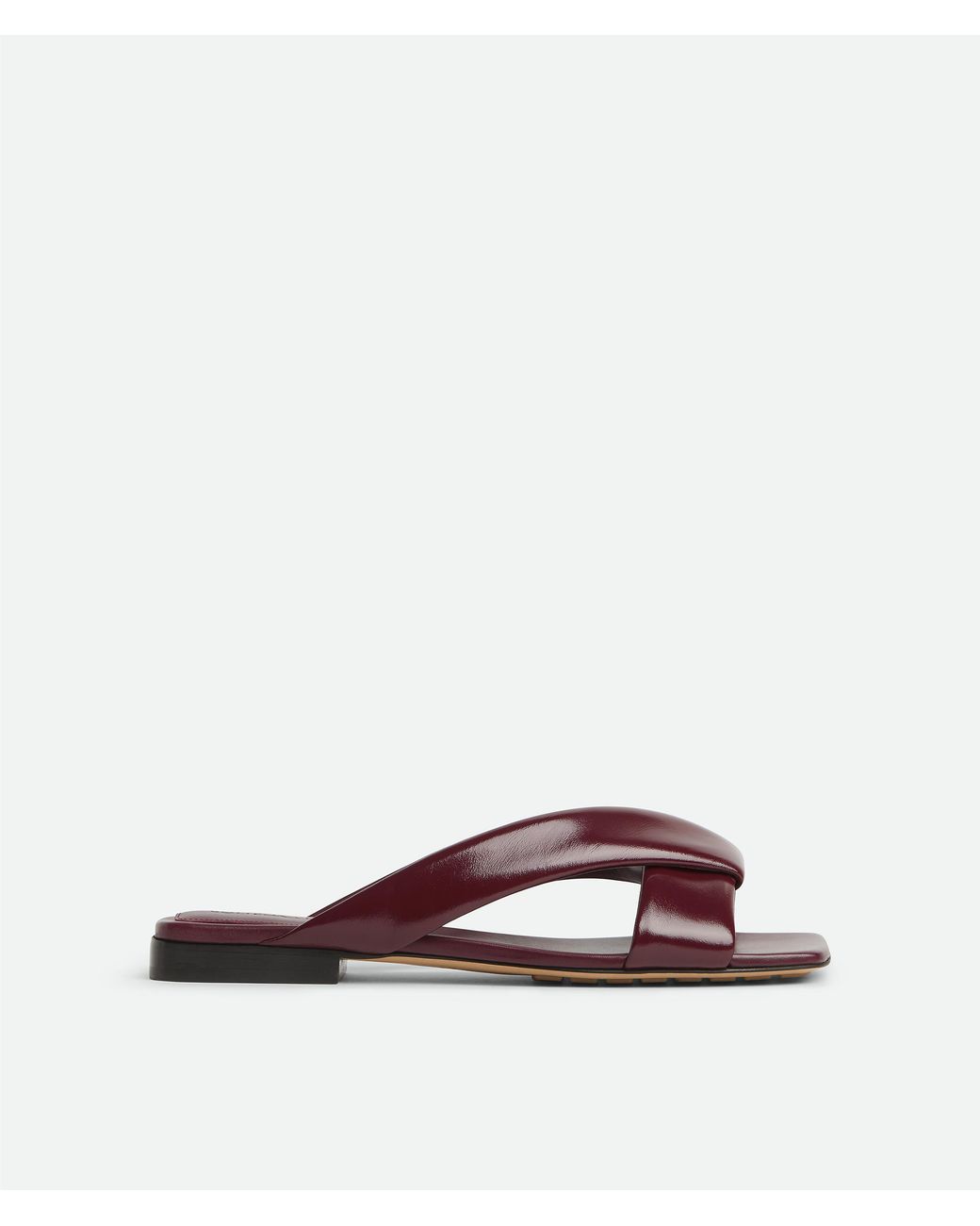 Bottega Veneta Brown Riva Flat Mule