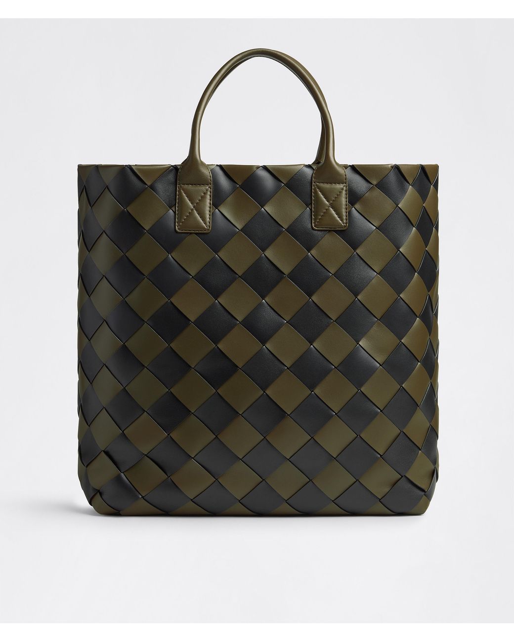Bottega Veneta Black Maxi Intreccio Tote