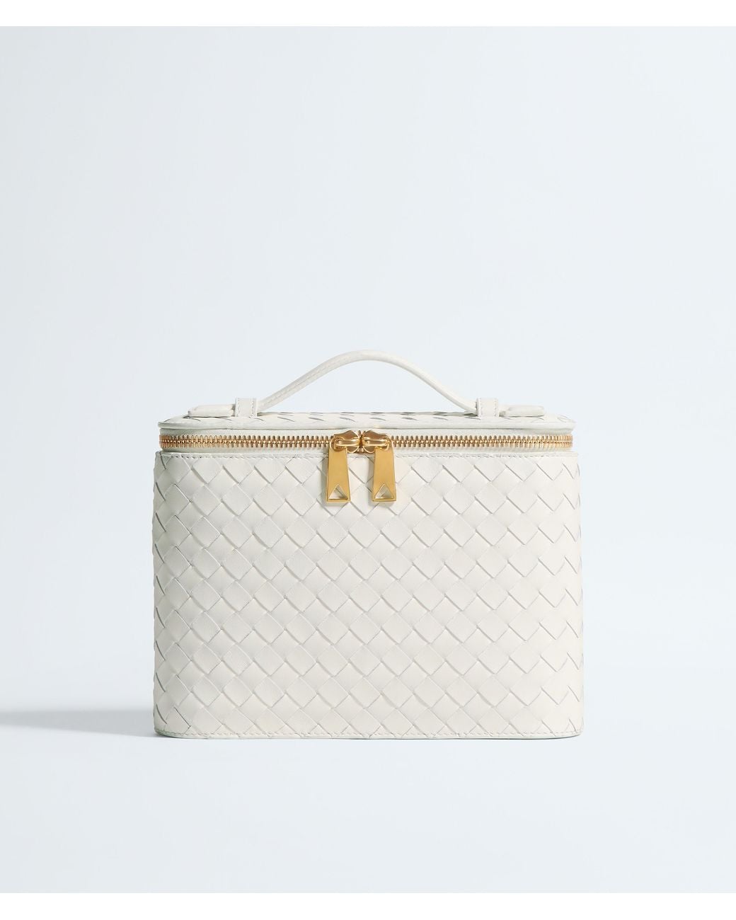 Bottega Veneta White Vanity Case