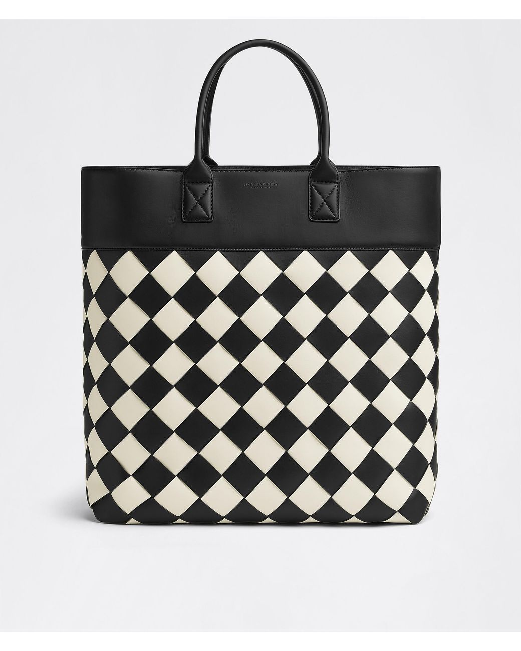 Bottega Veneta Black Maxi Intreccio Tote