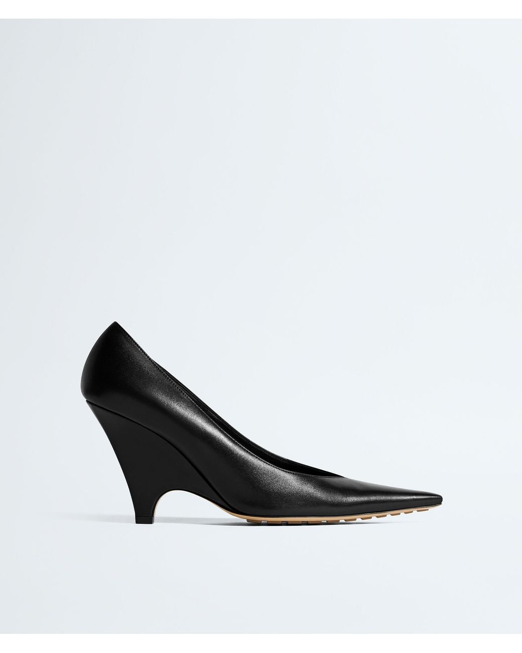 Bottega Veneta White Scaletta Pump