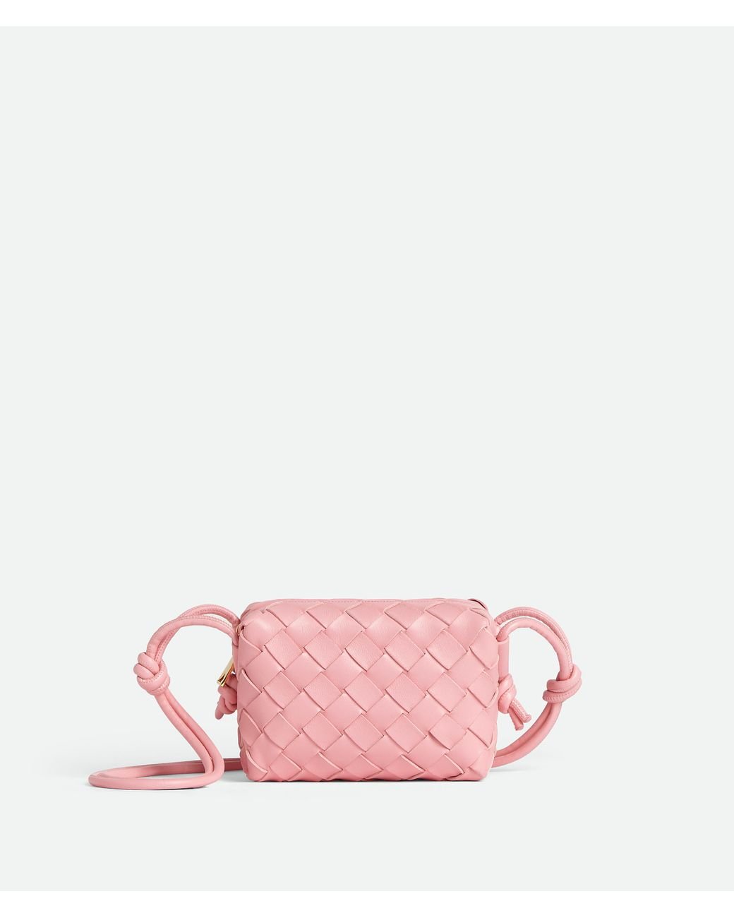 Bottega Veneta Candy Loop Camera Bag in Pink