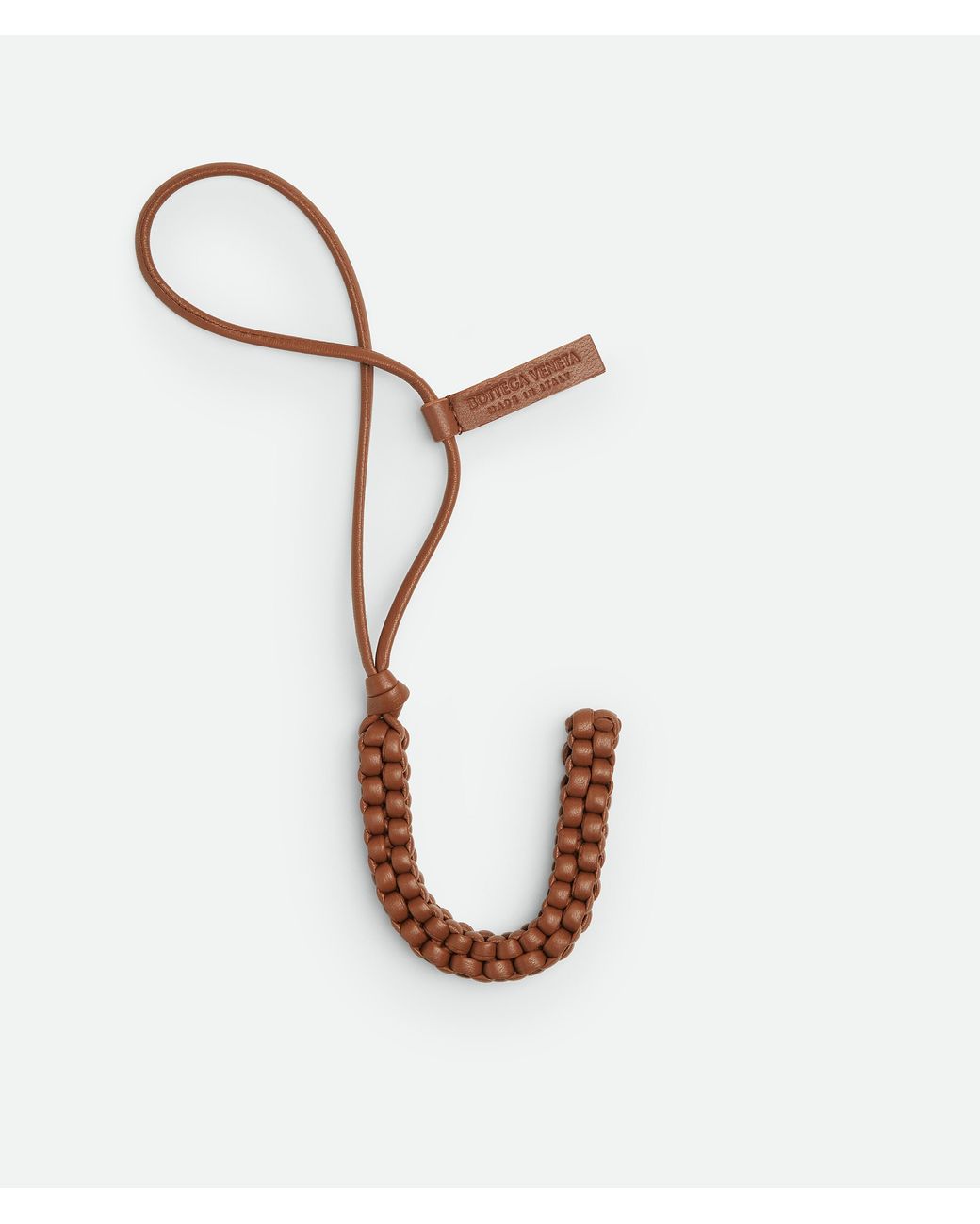 Bottega Veneta White Letter U Charm for men