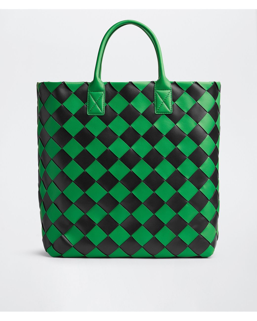 Bottega Veneta Green Maxi Intreccio Tote