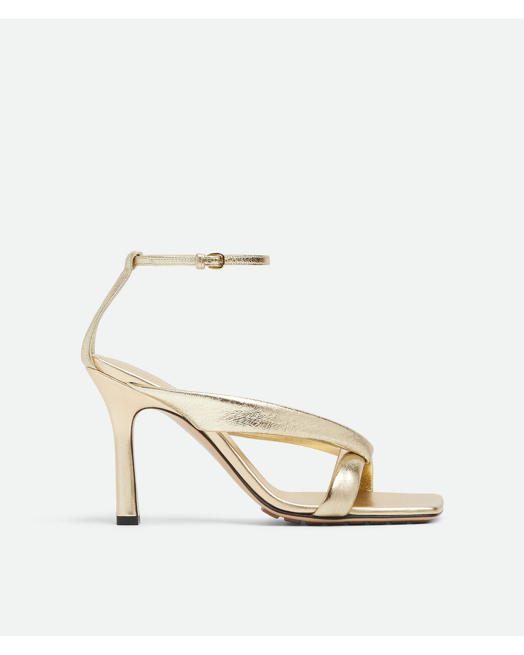 Bottega Veneta Natural Riva Strap Sandal