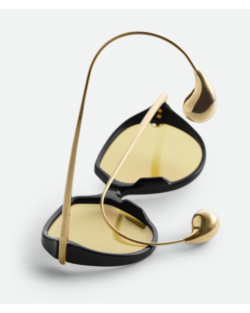 Bottega Veneta Natural Drop Squared Sunglasses