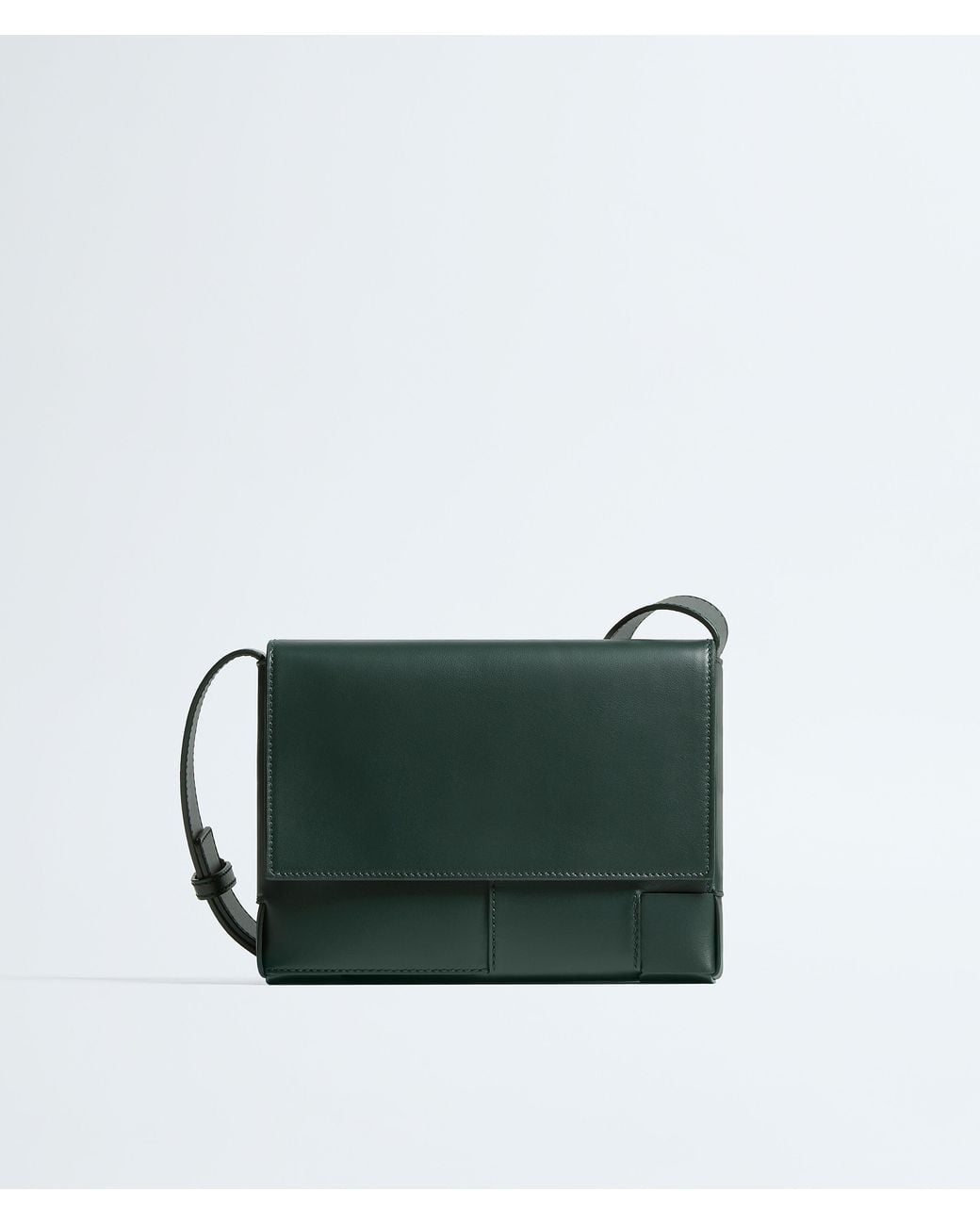 Bottega Veneta Green Angolo Messenger for men
