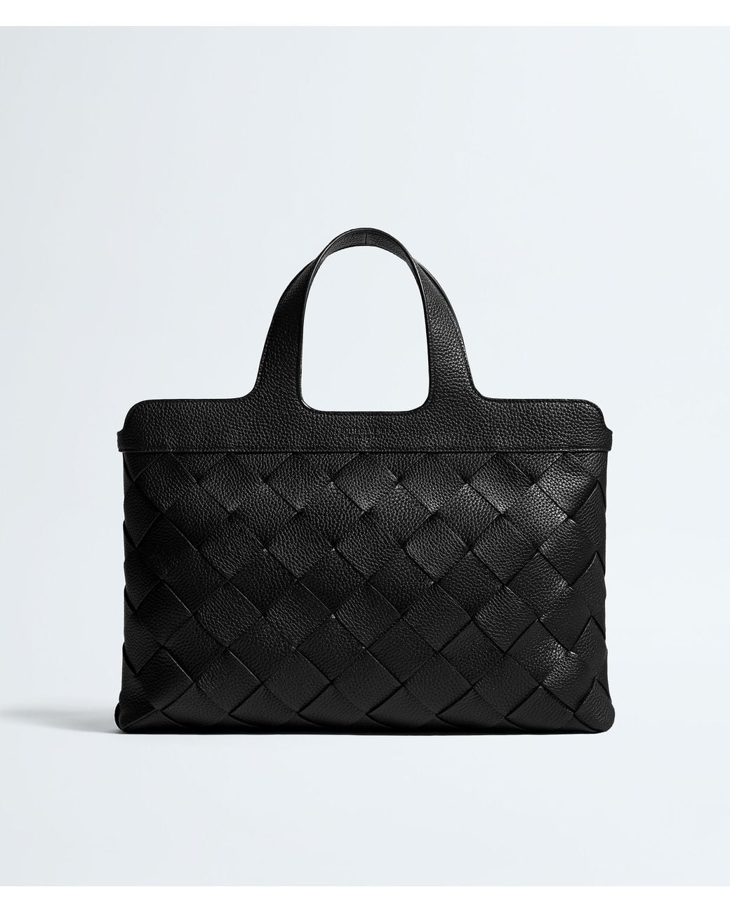 Bottega Veneta Black Diago Briefcase for men