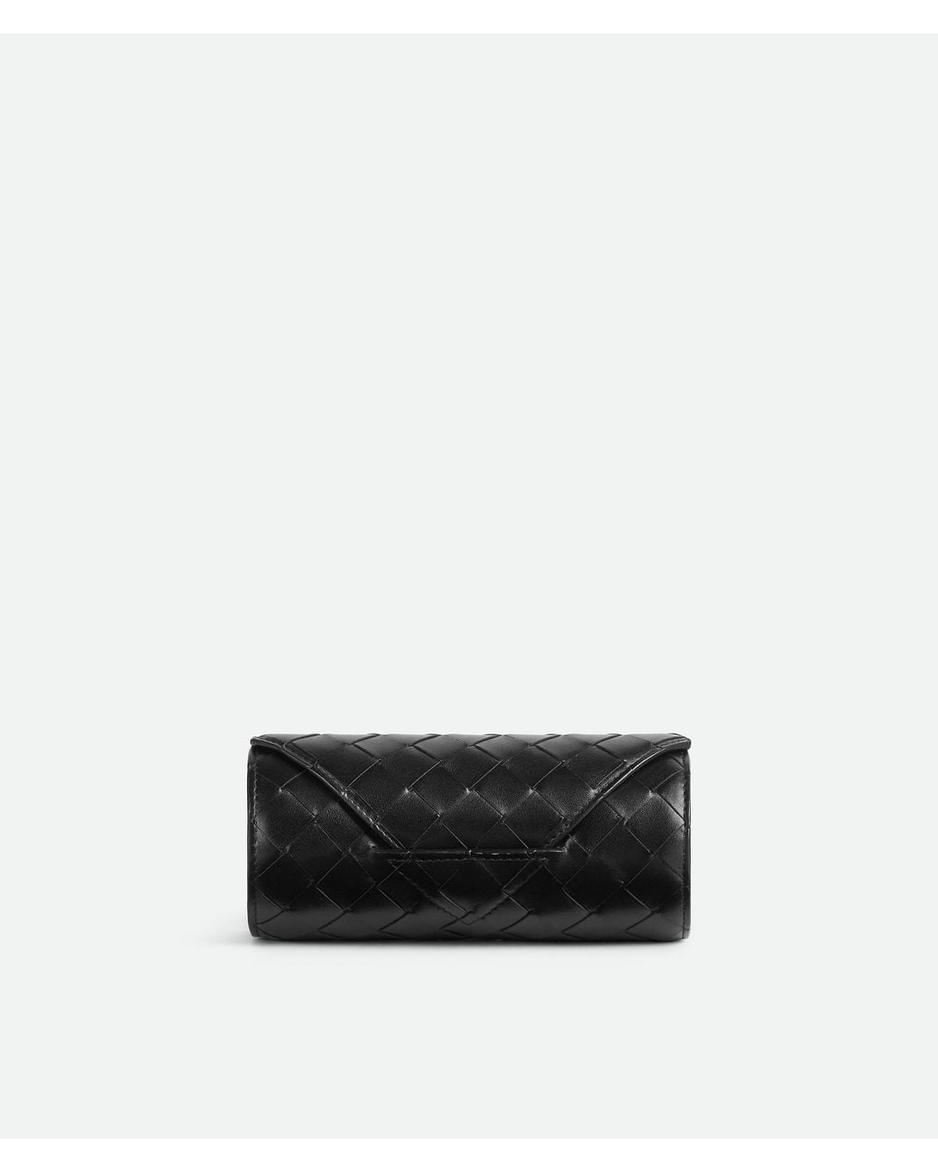 Bottega Veneta White Intrecciato Perfume Case