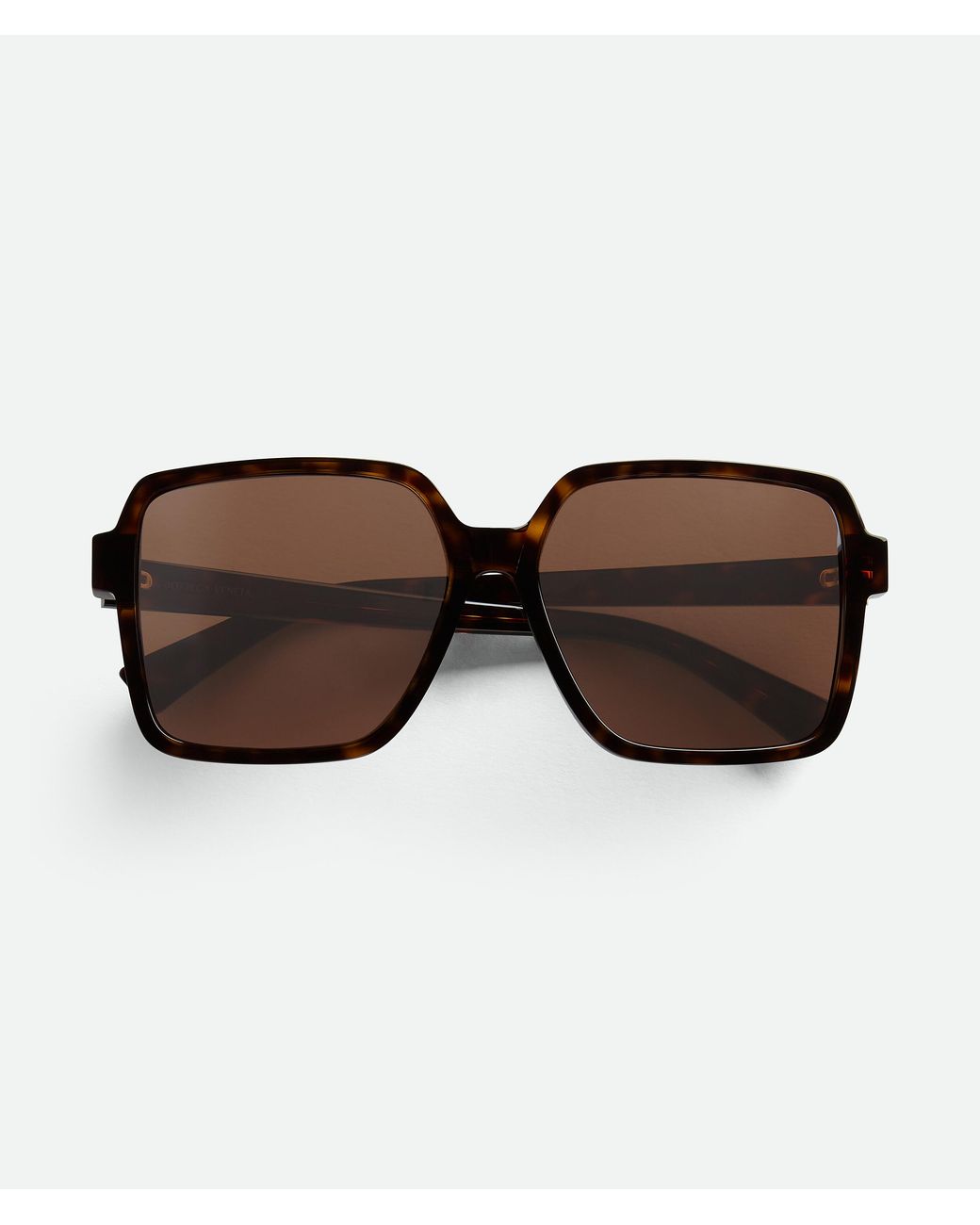 Bottega Veneta Brown Soft Square Sunglasses