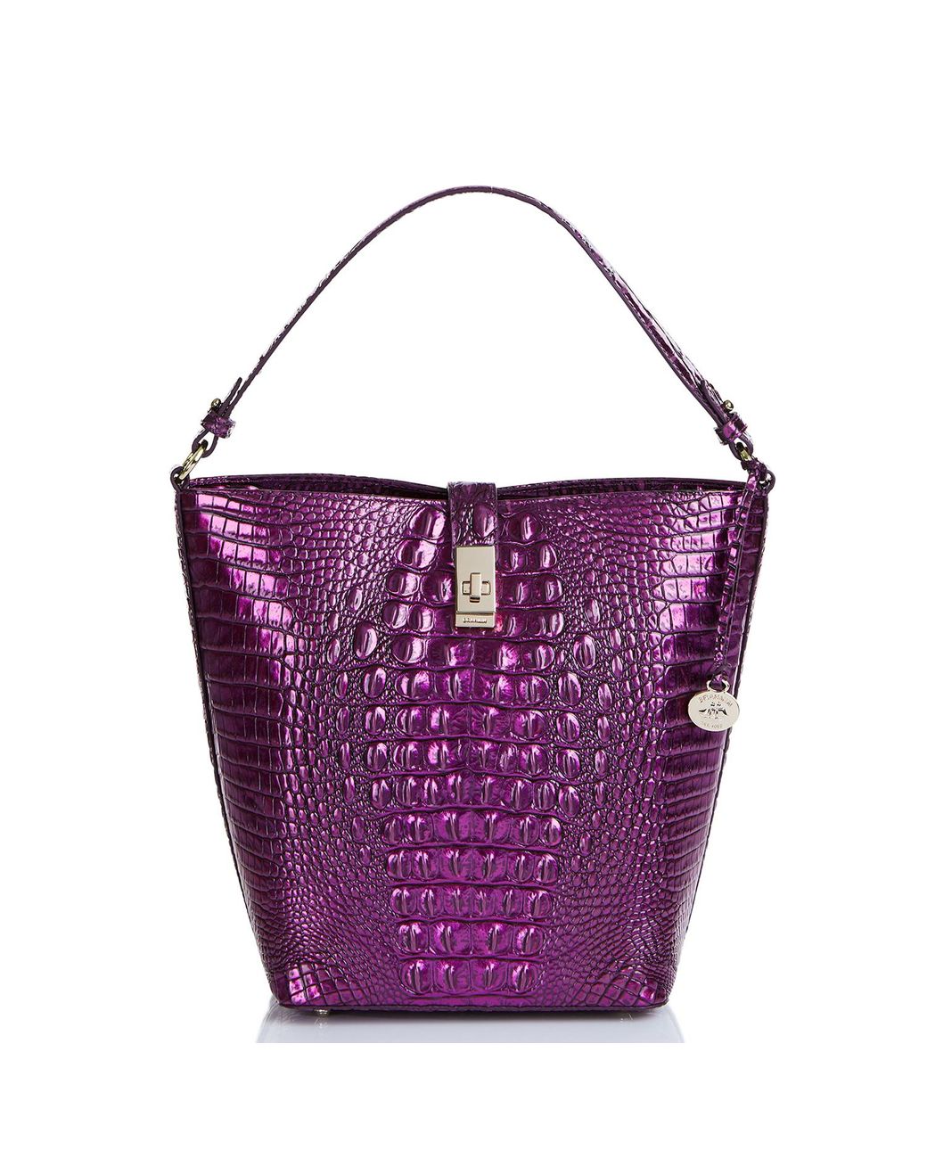 Purple cheap brahmin bag