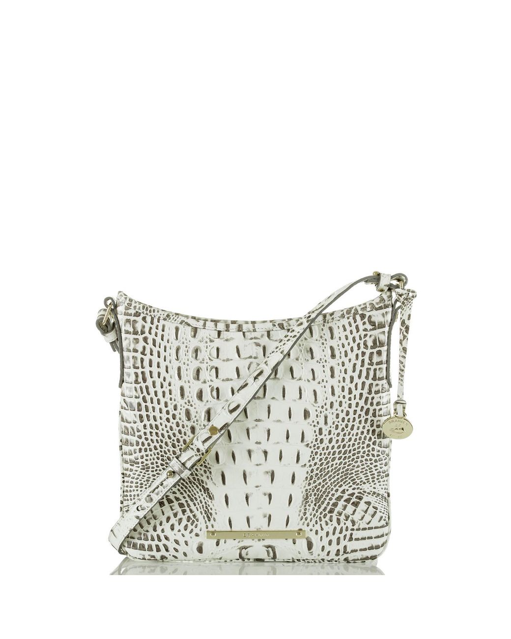 Brahmin Melbourne Collection Jody Croco embossed Cross body Bag Lyst