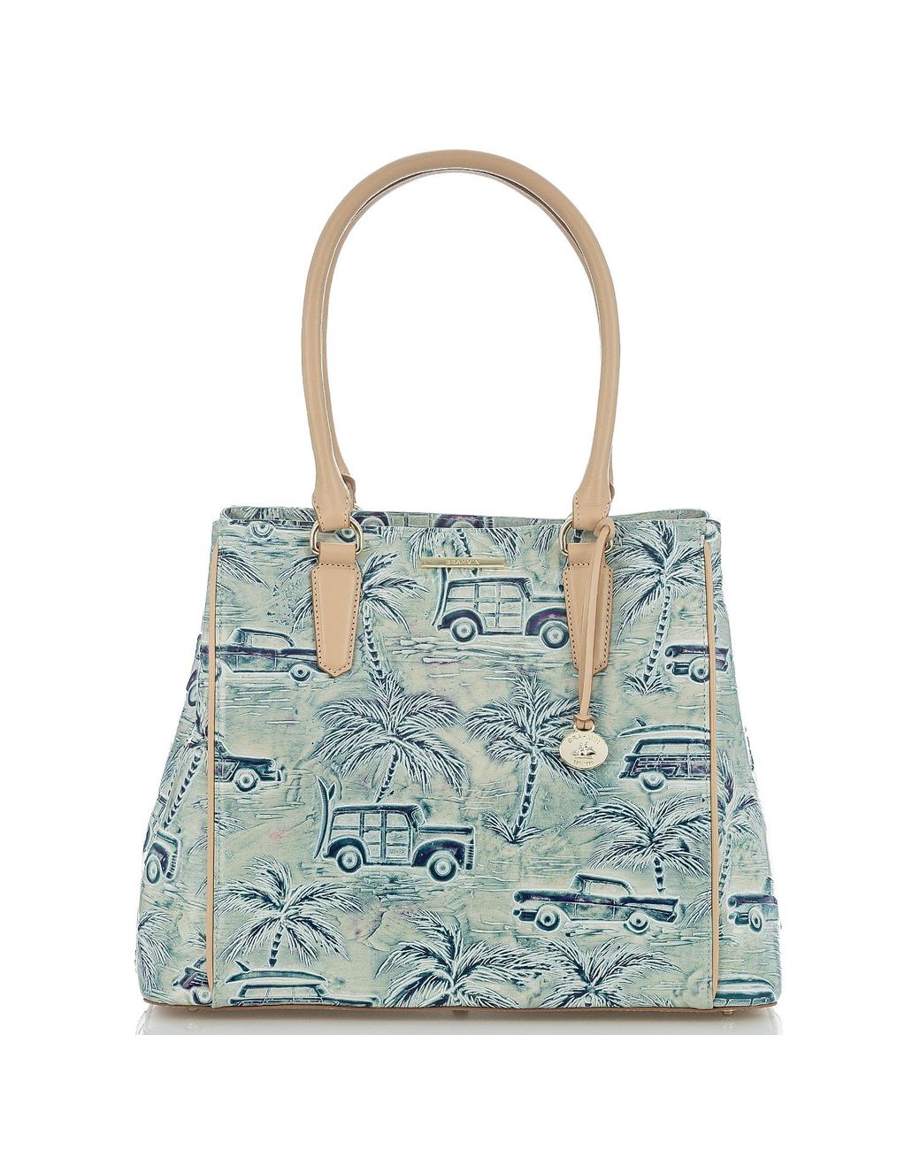 Brahmin Copa Cabana Collection Joan Tote in Blue | Lyst