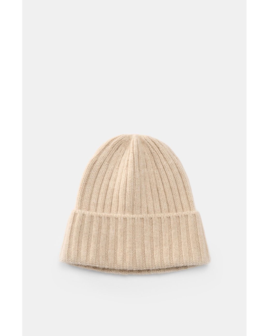 Fedeli Cashmere Mütze in Natural für Herren
