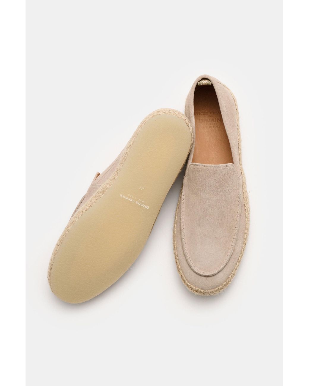 Officine Creative Espadrilles 'Bowline 003' in Natural für Herren
