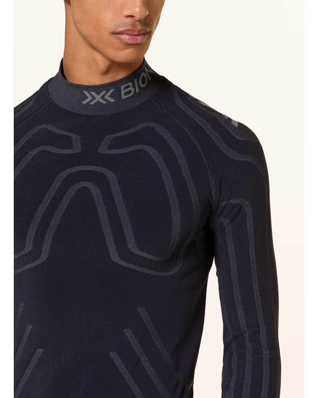 X Bionic Longsleeve HEATLOOP in Blue für Herren